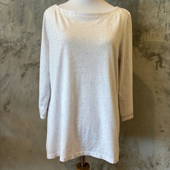 LOFT Tops - LOFT Confetti Party Casual Tee Wmn’s Sz L